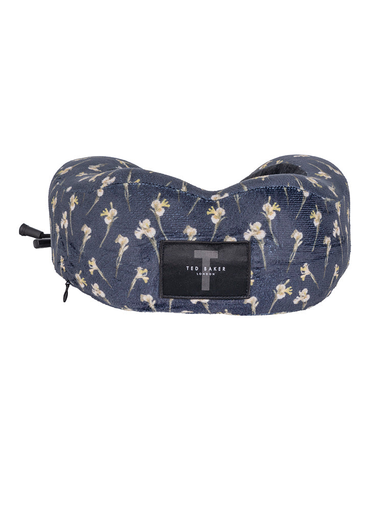 Ted Baker Memory Foam Travel Pillow with Storage Case