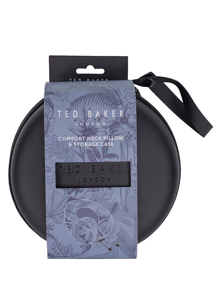 Ted Baker Memory Foam Travel Pillow with Storage Case