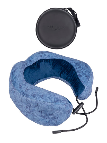 Ted Baker Memory Foam Travel Pillow with Storage Case