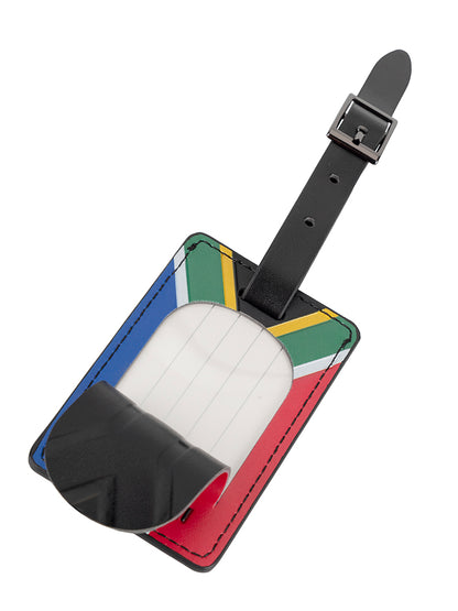 SA Flag Luggage Label