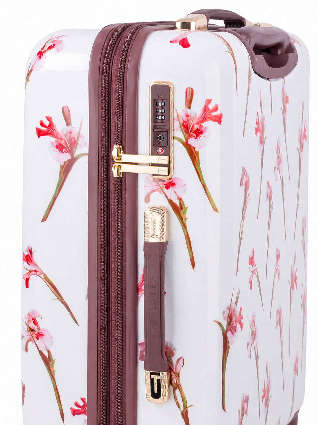 Ted Baker Wild Iris 4-Wheel Carry On Trolley Case