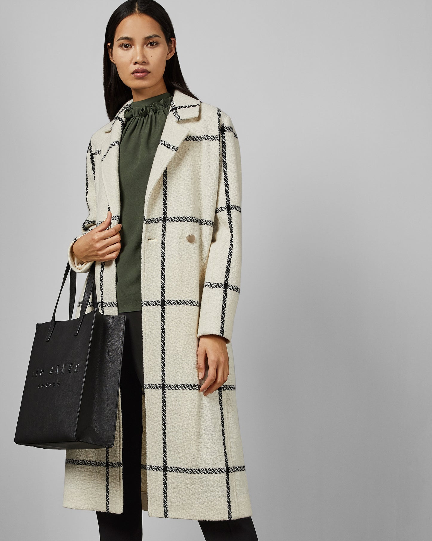 Ted Baker Soocon-Crosshatch Shopper Bag