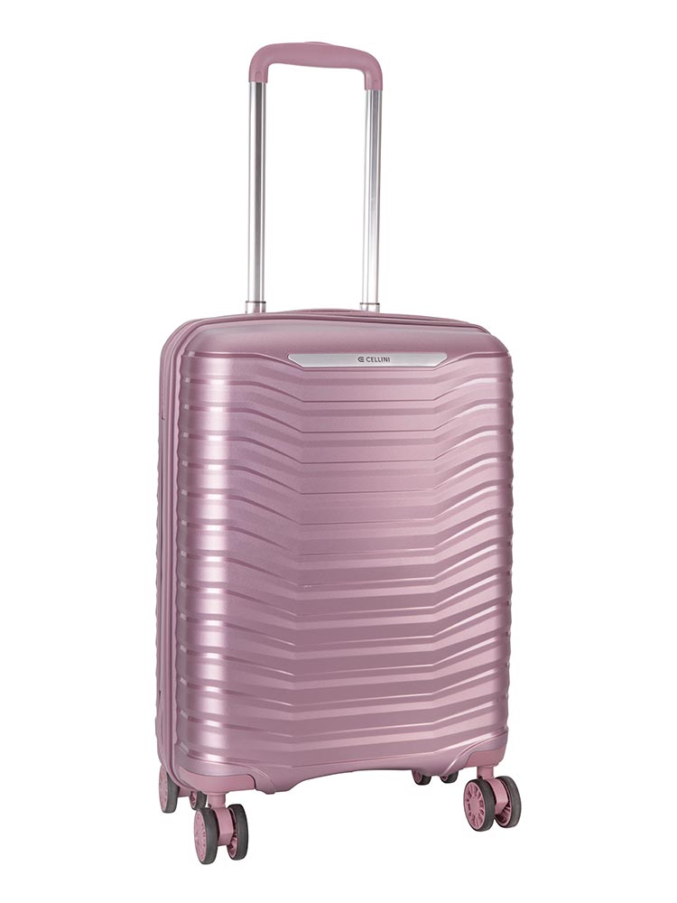 アレックス ALEX CE4 ピンクアルマイト cellini-aerotech-carry-on-4-wheel-trolley-case-metallic-pink