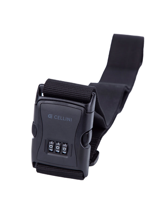 Cellini Accessories Luggage Strap Combo Lock