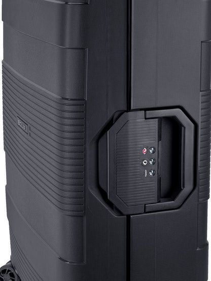 Cellini Safetech Zipperless Lock Medium 4 Wheel Trolley Case