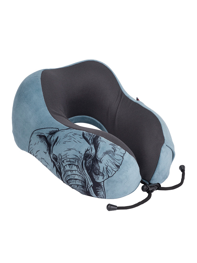 Cellini Accessories Safari Roll-Up Memory Foam Travel Pillow