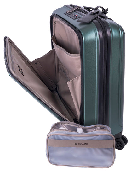 Cellini Tri Pak 4 Wheel Carry On Trolley