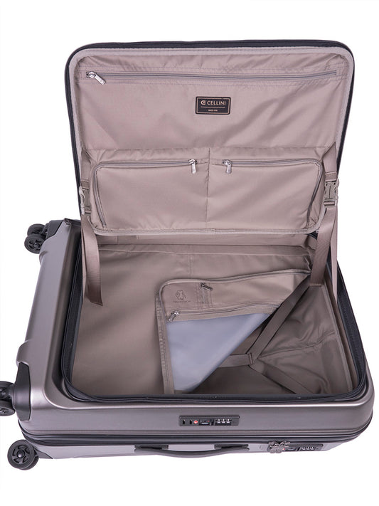 Cellini Tri Pak Medium 4 Wheel Trolley Case