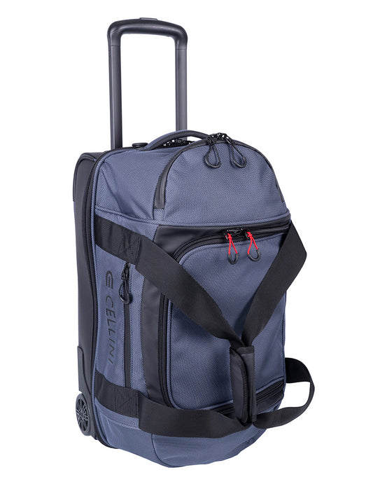 Cellini Xplorer Small Double Decker Trolley Duffel with Oversized Fastline All Terrain Wheels