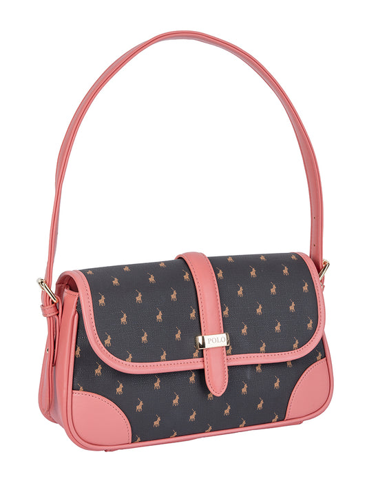 Polo Kelsey Flapover Shoulder Bag