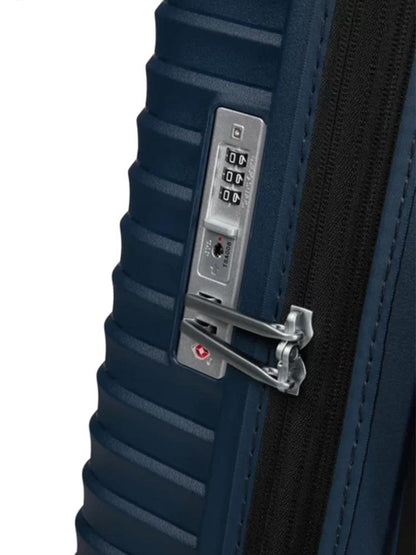 Samsonite Upscape Xtra Large 4 Wheel Trolley Case - Blue