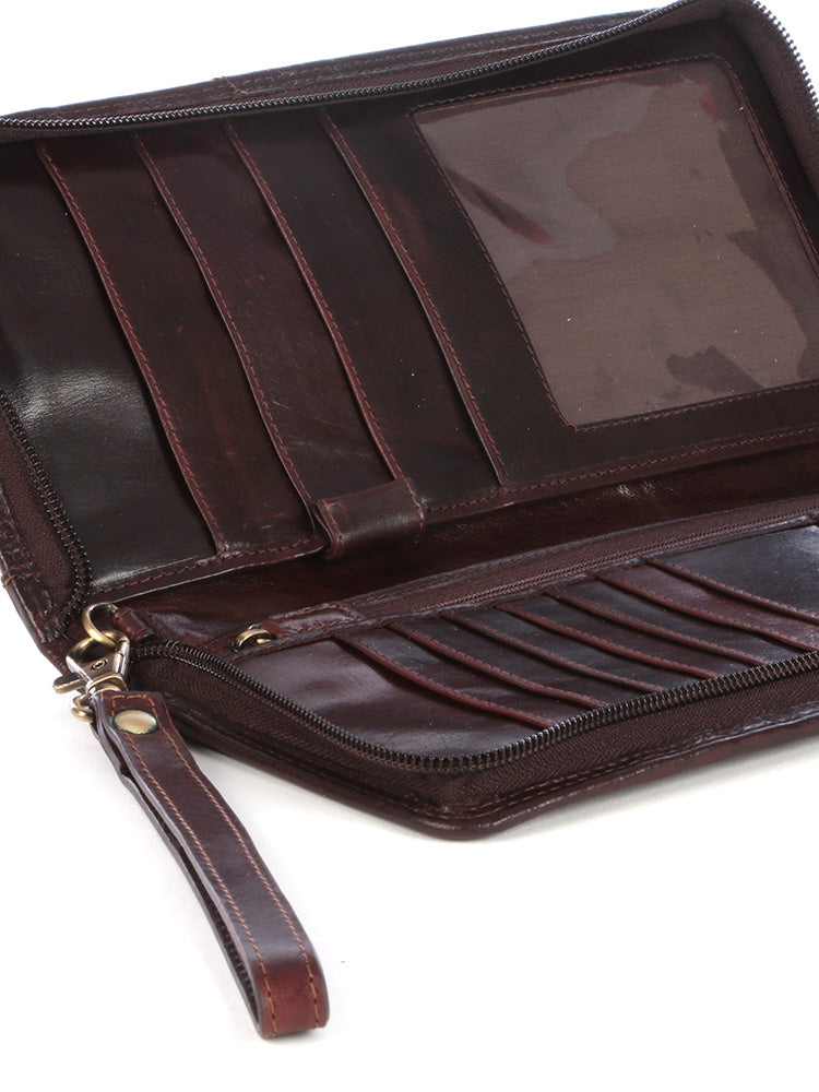 Polo Kenya Single Zip Travel Wallet