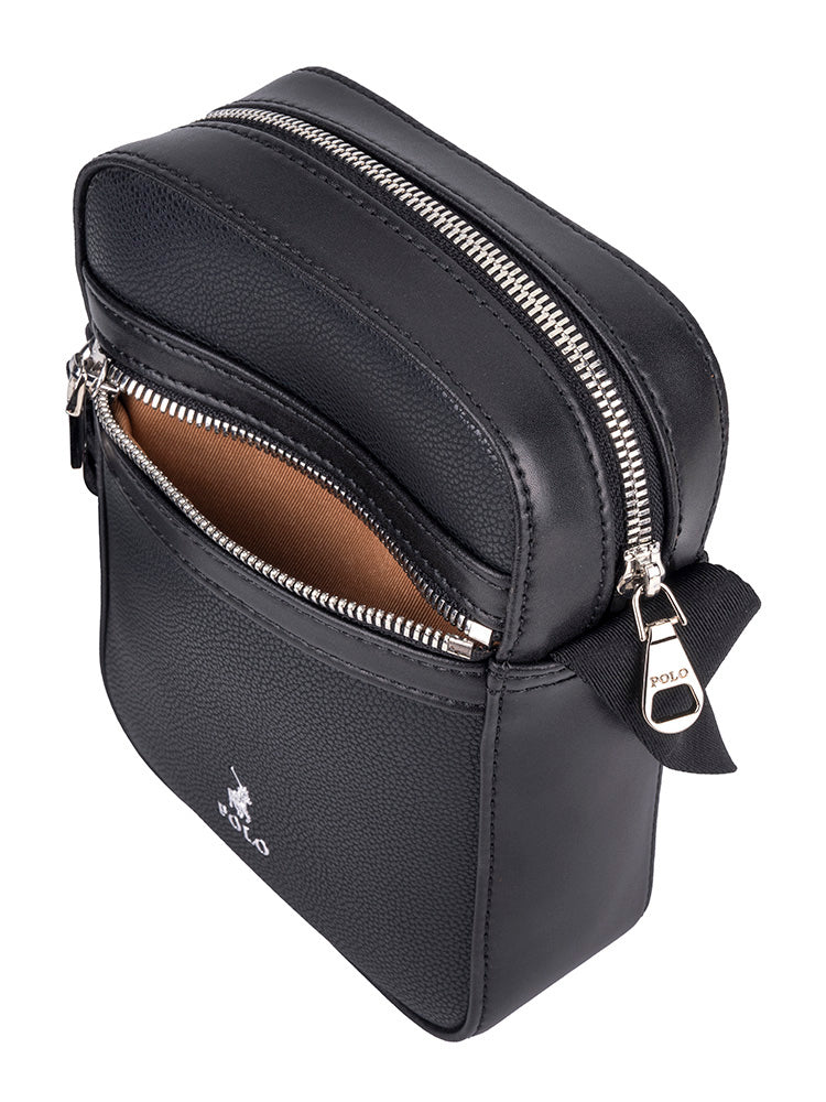 polo-lyon-compact-crossbody-sling-black – Cellini Luggage