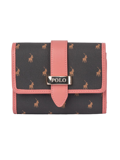 Polo Kelsey Medium Trifold Purse