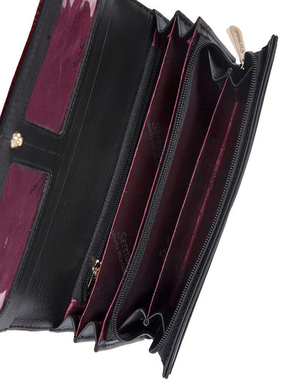 Serenade Cherry Croc Large Purse