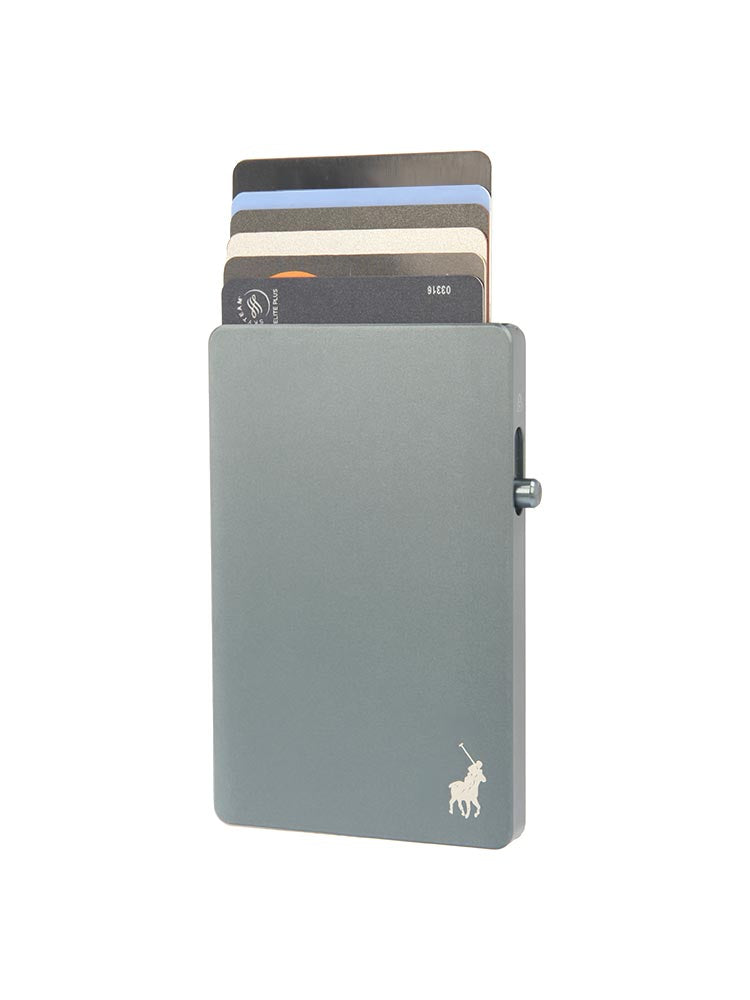 Polo Pop-Up Aluminum Card Holder Wallet