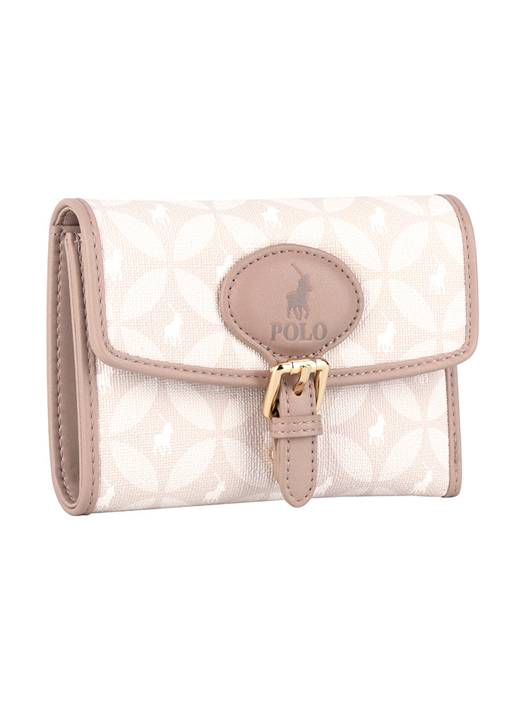 Polo Porter Compact Trifold Leather Purse