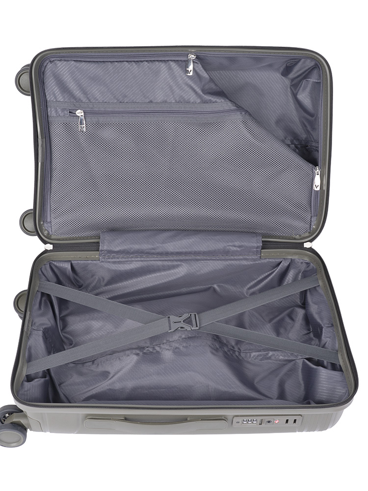 Voyager Trunk Carry On 4 Wheel Trolley Case