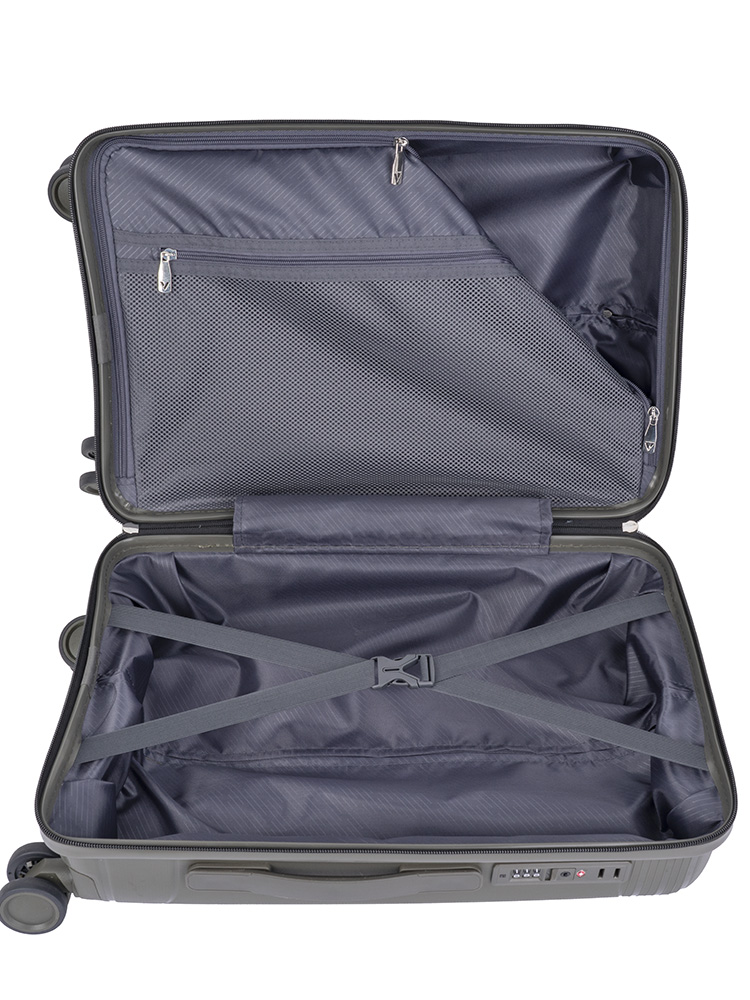 Voyager Trunk Medium 4 Wheel Trolley Case