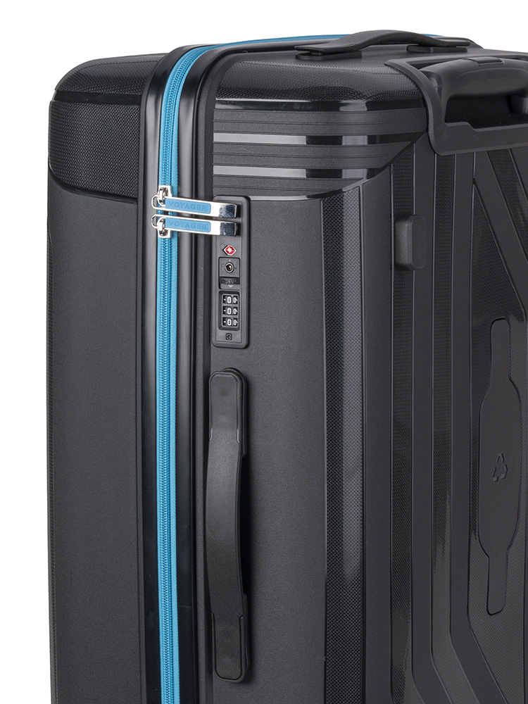 Voyager Trunk Medium 4 Wheel Trolley Case