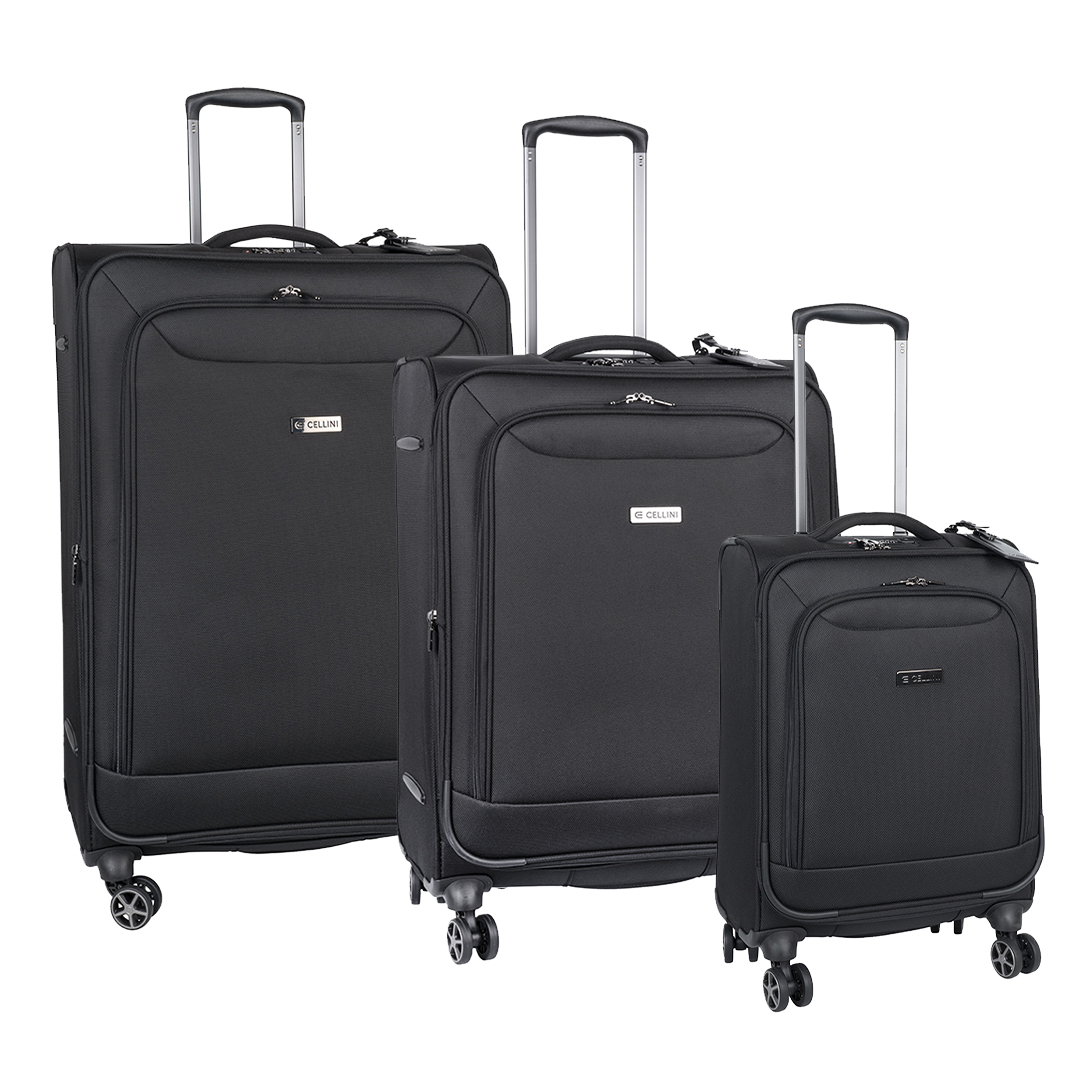 Cellini Megapak 3pc Luggage Set
