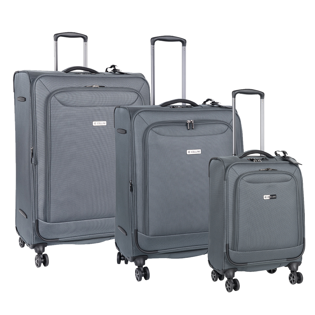 Cellini Megapak 3pc Luggage Set