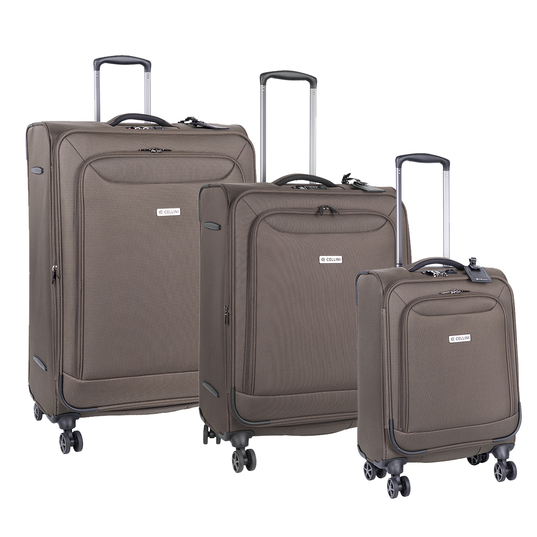 Cellini Megapak 3pc Luggage Set