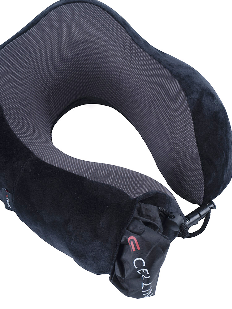 Cellini Accessories Roll-Up Memory Foam Travel Pillow