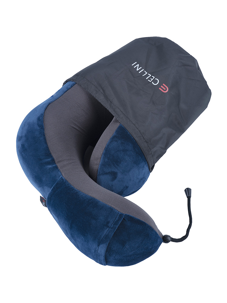 Cellini Accessories Roll-Up Memory Foam Travel Pillow