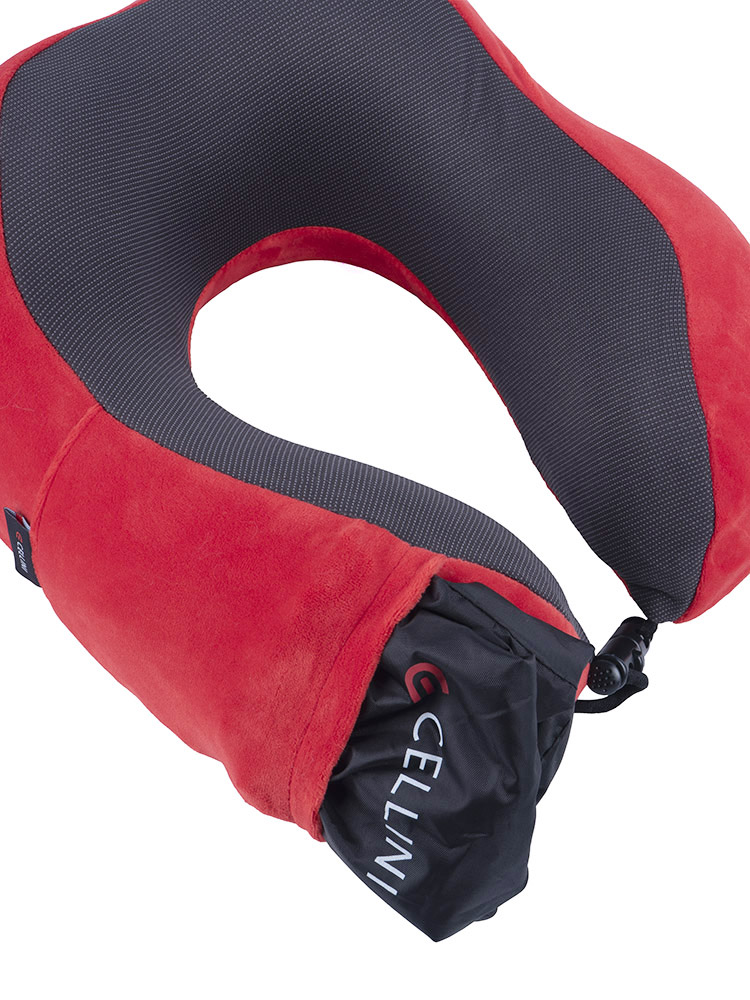 Cellini Accessories Roll-Up Memory Foam Travel Pillow