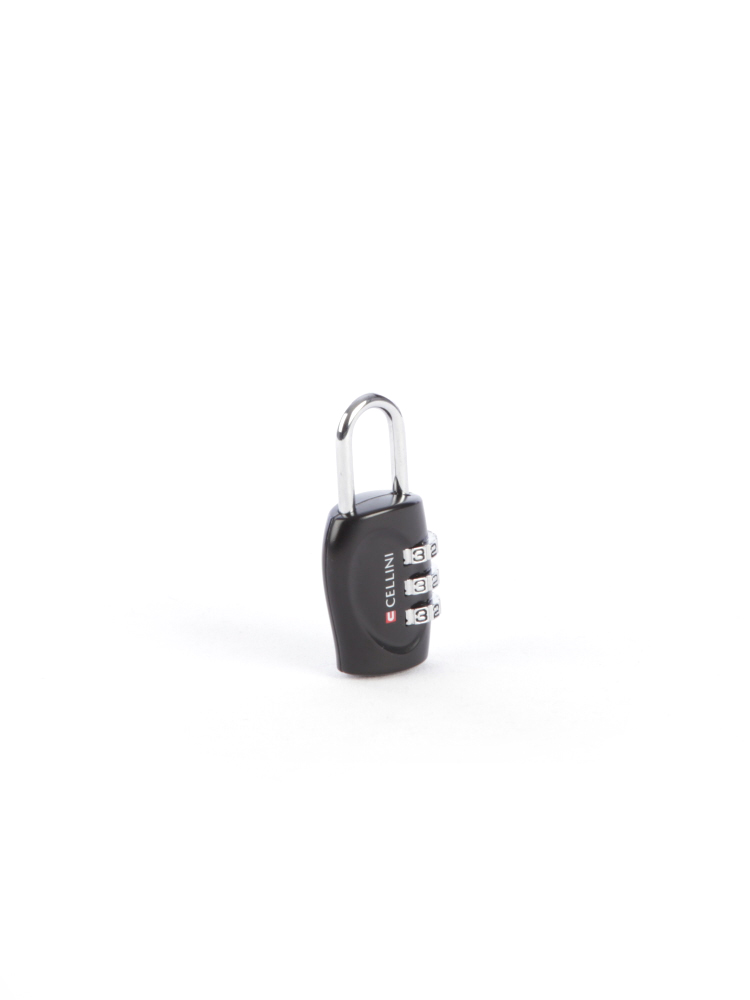 Cellini Accessories 3 Dial Combo Lock Black