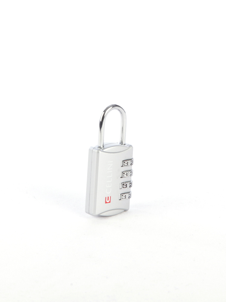Cellini Accessories 4 Dial Combo Lock Silver