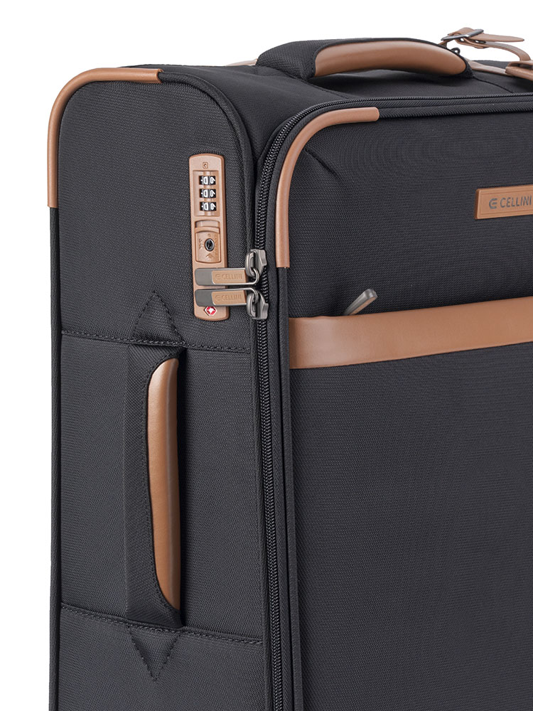 Cellini Monte Carlo 4 Wheel Carry On Trolley Case