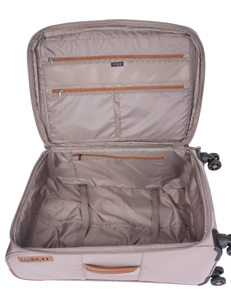 Cellini Monte Carlo 4 Wheel Medium Trolley Case
