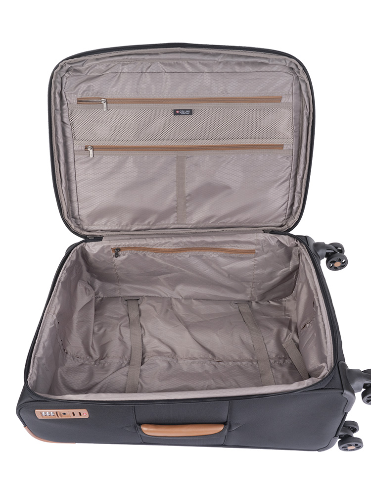 Cellini Monte Carlo 4 Wheel Medium Trolley Case