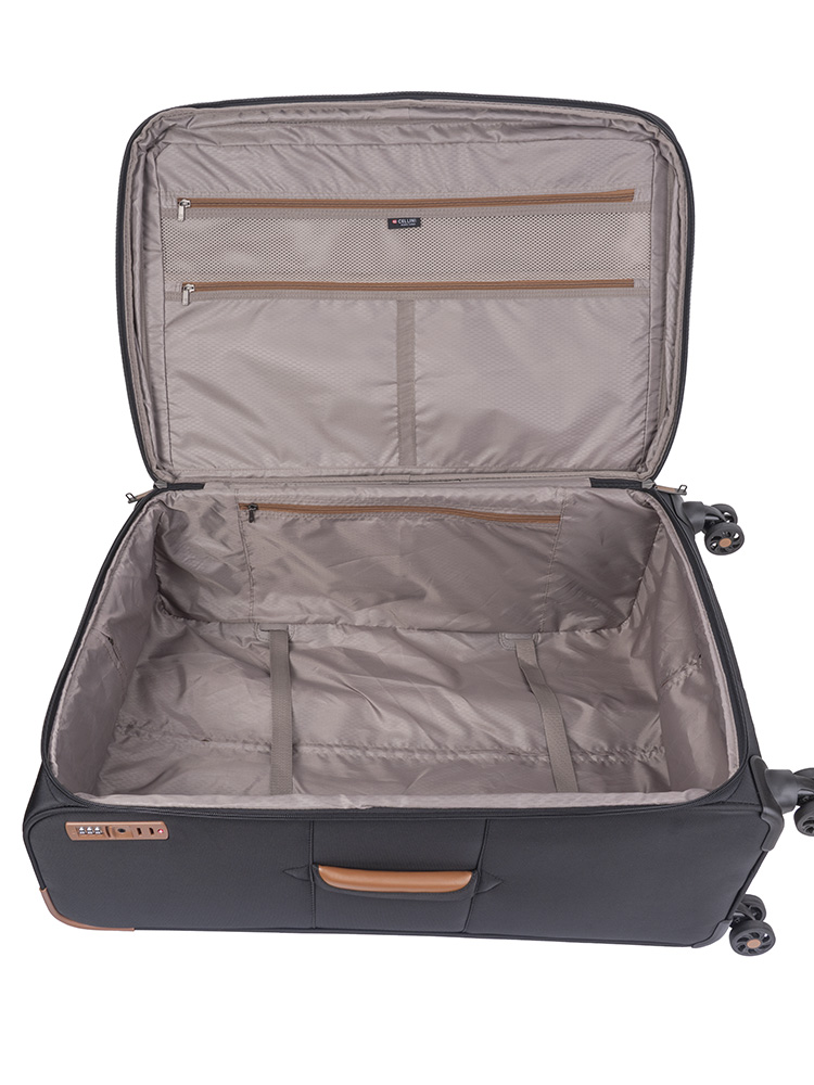 Cellini Monte Carlo Large 4 Wheel Trolley Case