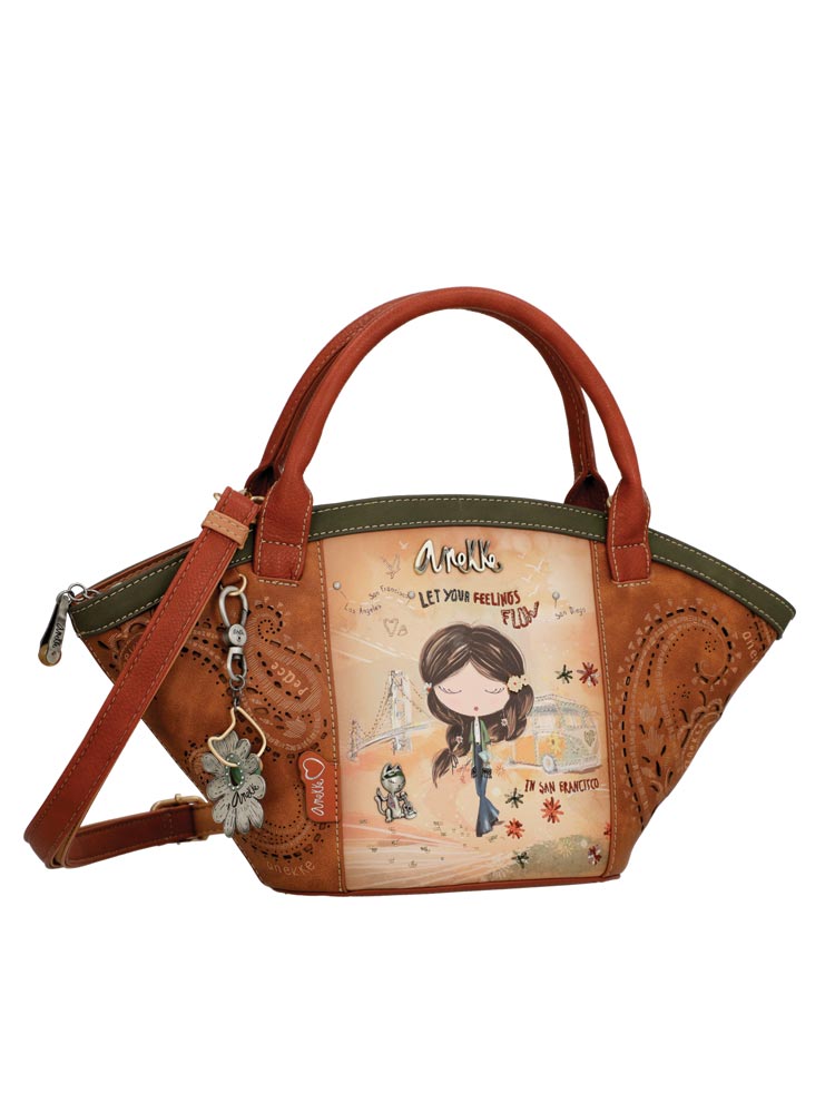 Anekke Peace and Love Basket Bag