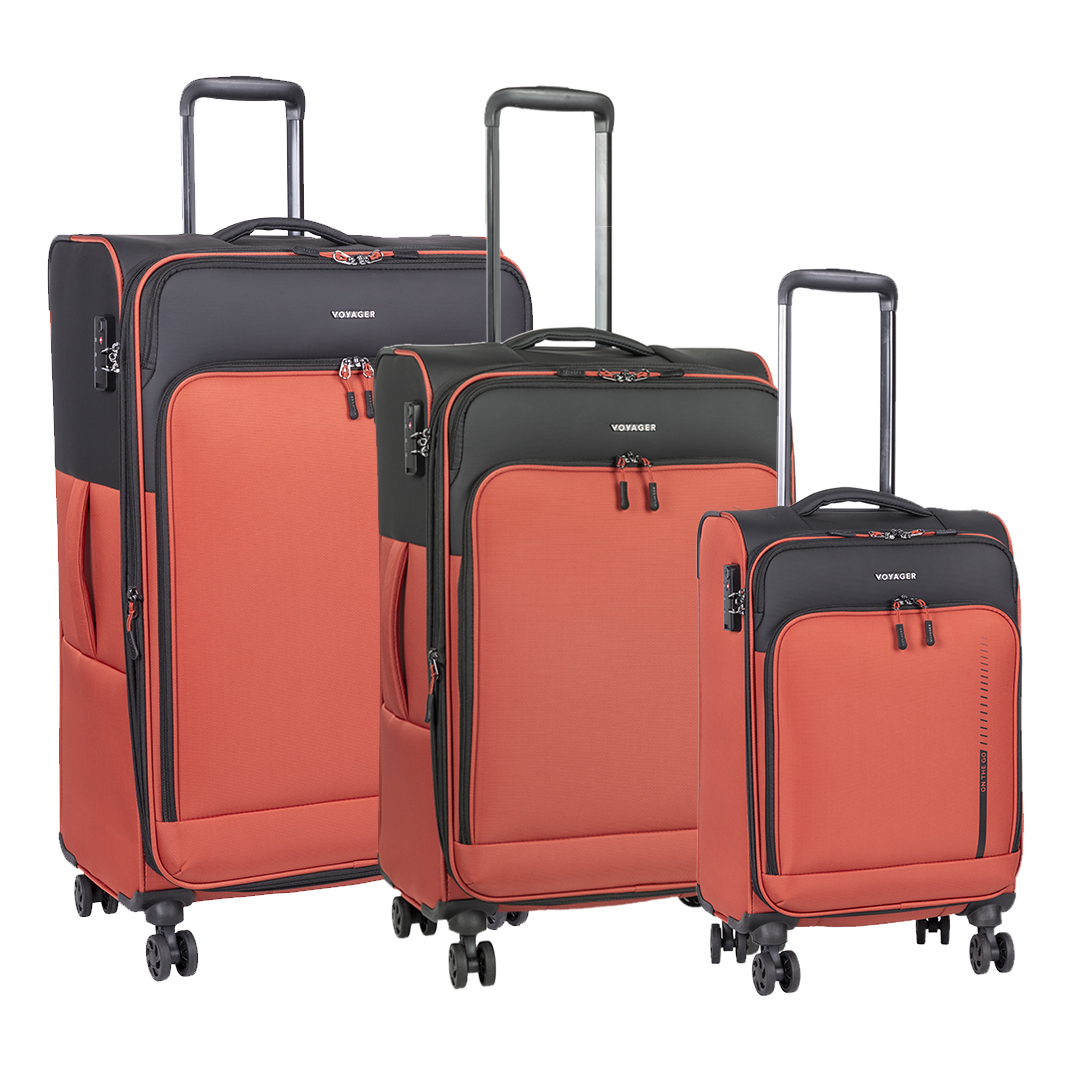 Voyager 3pc On The Go Luggage Set 
