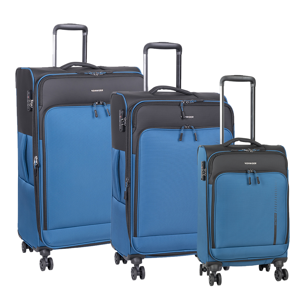 Voyager 3pc On The Go Luggage Set 