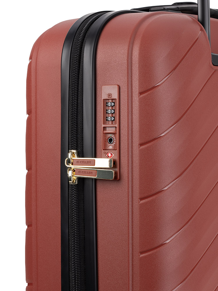 Cellini Pulse Carry On 4-Wheel Trolley Case 