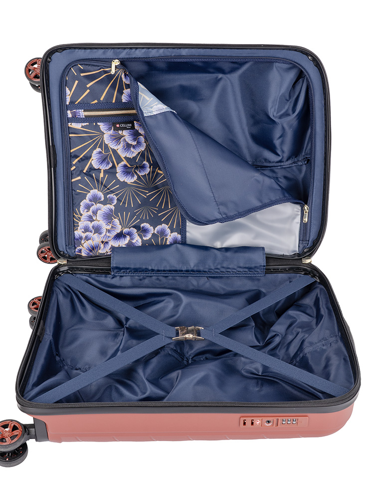 Cellini Pulse Carry On 4-Wheel Trolley Case 