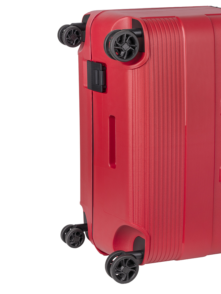 Cellini Safetech Zipperless Lock Large 4 Wheel Trolley Case