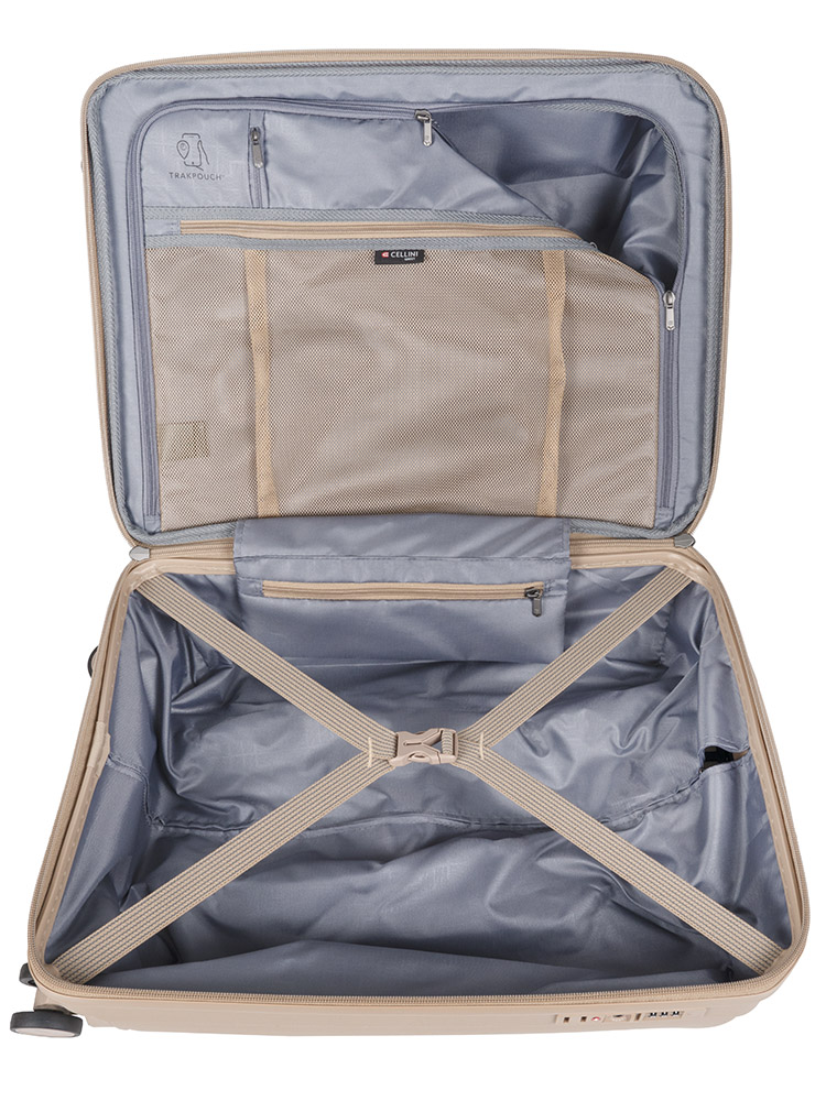 Cellini Qwest 4 Wheel Carry On Trolley