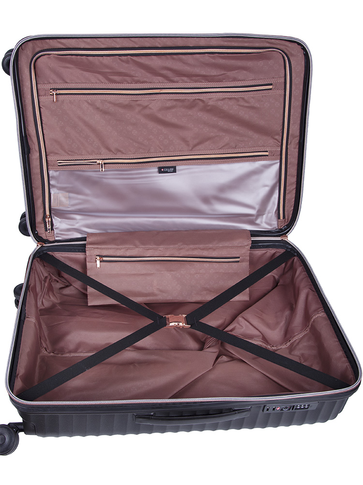 Cellini Allure Medium 4 Wheel Trolley Case