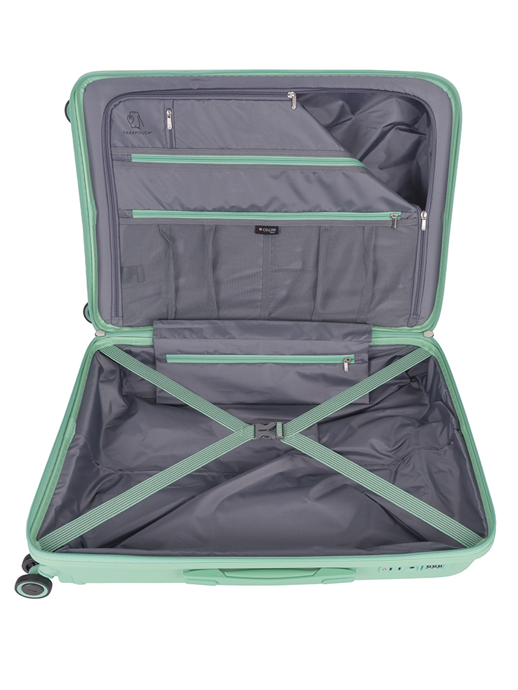 Cellini Cruze Medium 4 Wheel Trolley Case