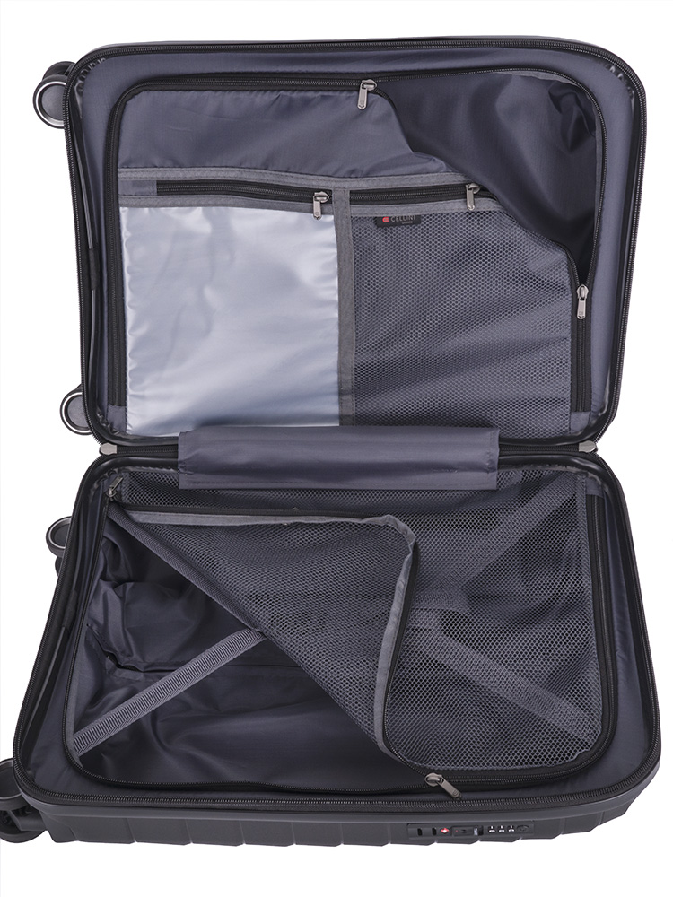 Cellini Grande 4-Wheel Carry-On Trolley Case