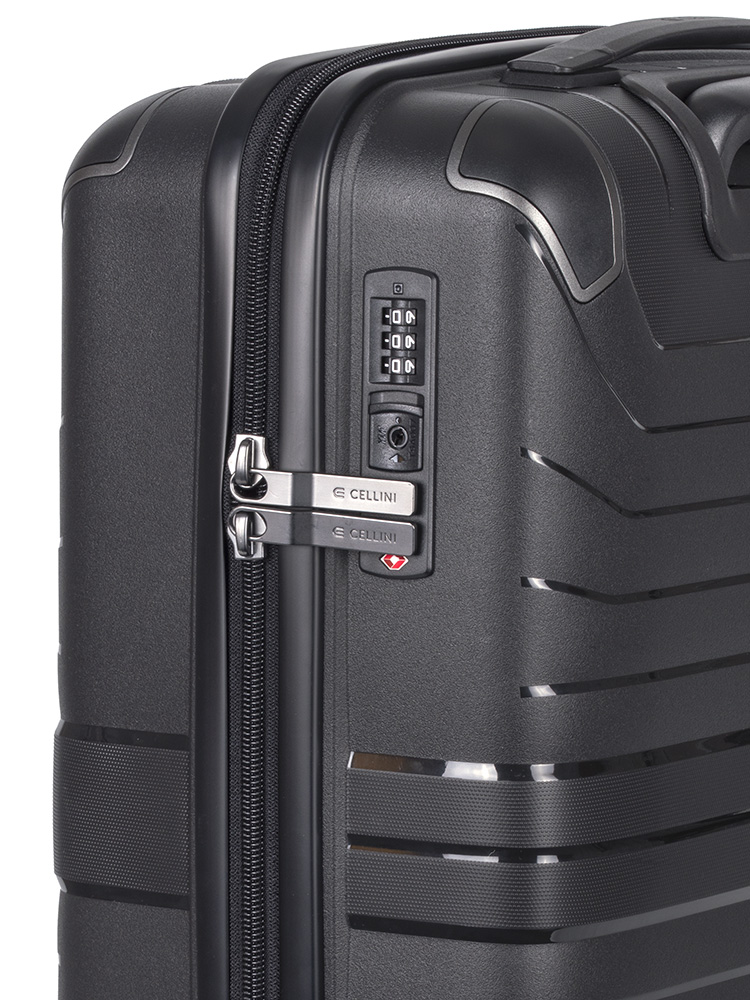 Cellini Guardlite 4 Wheel  Carry On Trolley Case 