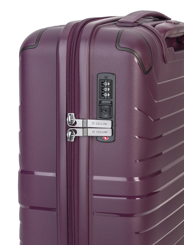 Cellini Guardlite 4 Wheel  Carry On Trolley Case 