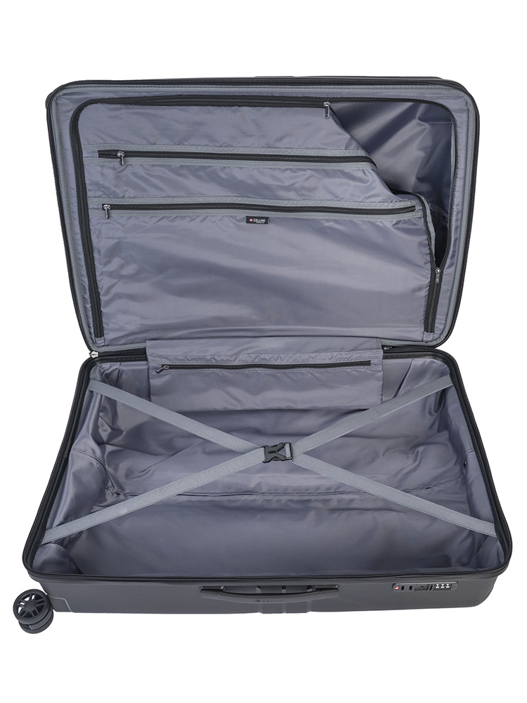 Cellini Guardlite Large 4 Wheel Trolley Case 