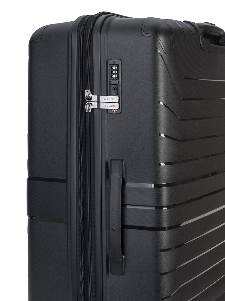 Cellini Guardlite Large 4 Wheel Trolley Case 
